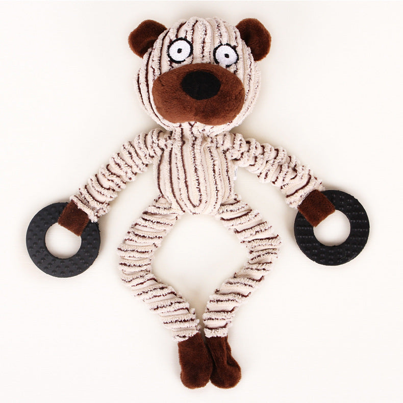 Squeaky And Crinkly Dog Toy