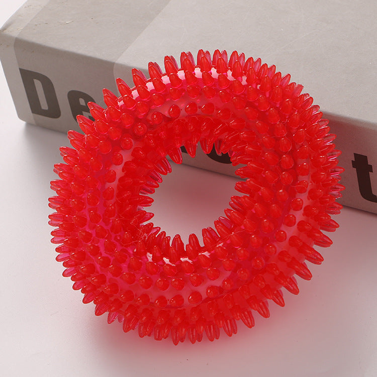 Spikey Squeaky Dog Ball