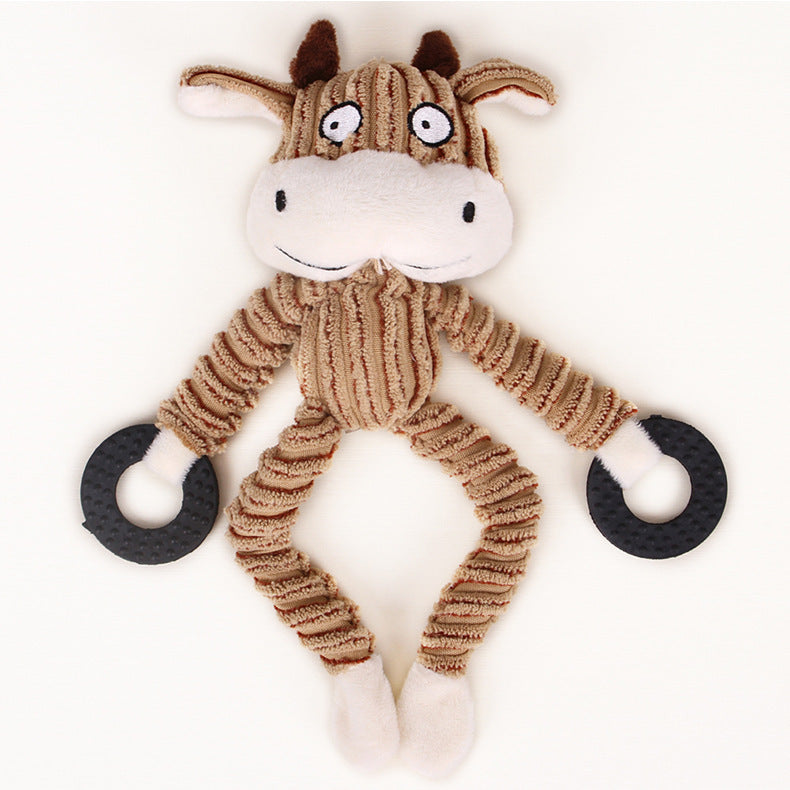 Squeaky And Crinkly Dog Toy