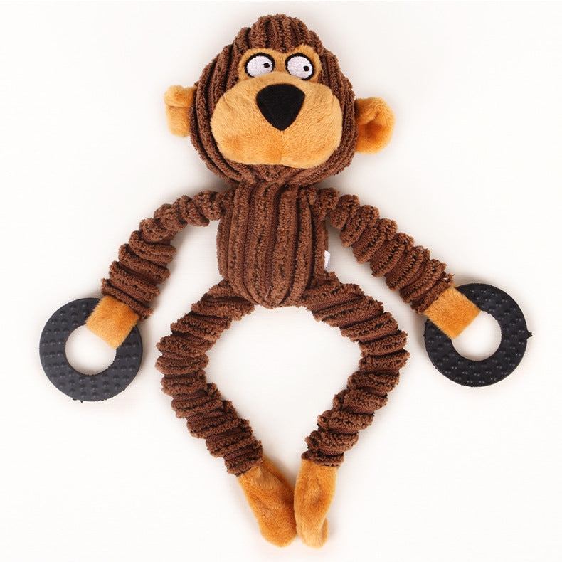 Squeaky And Crinkly Dog Toy