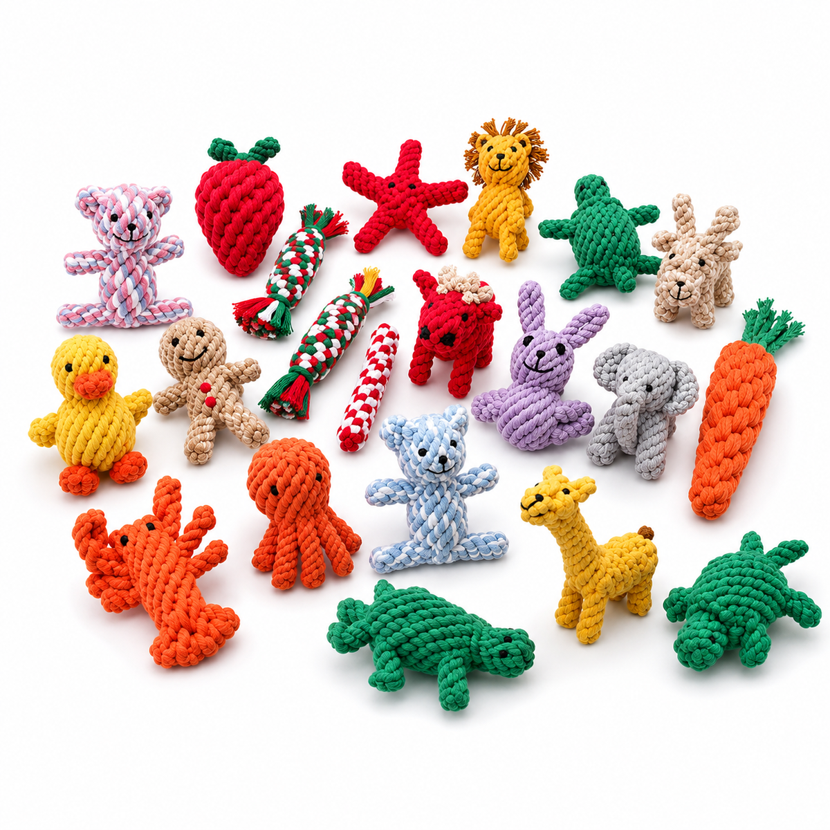 Animal Teeth Cleaning Rope Toys