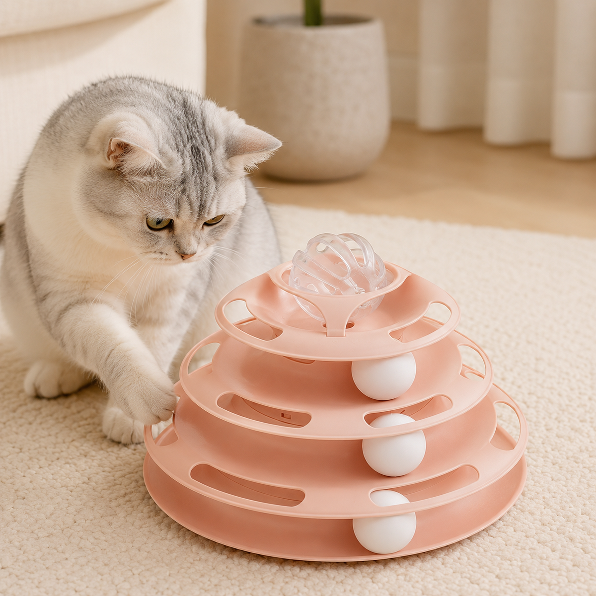 Cat Toy Self Turntable