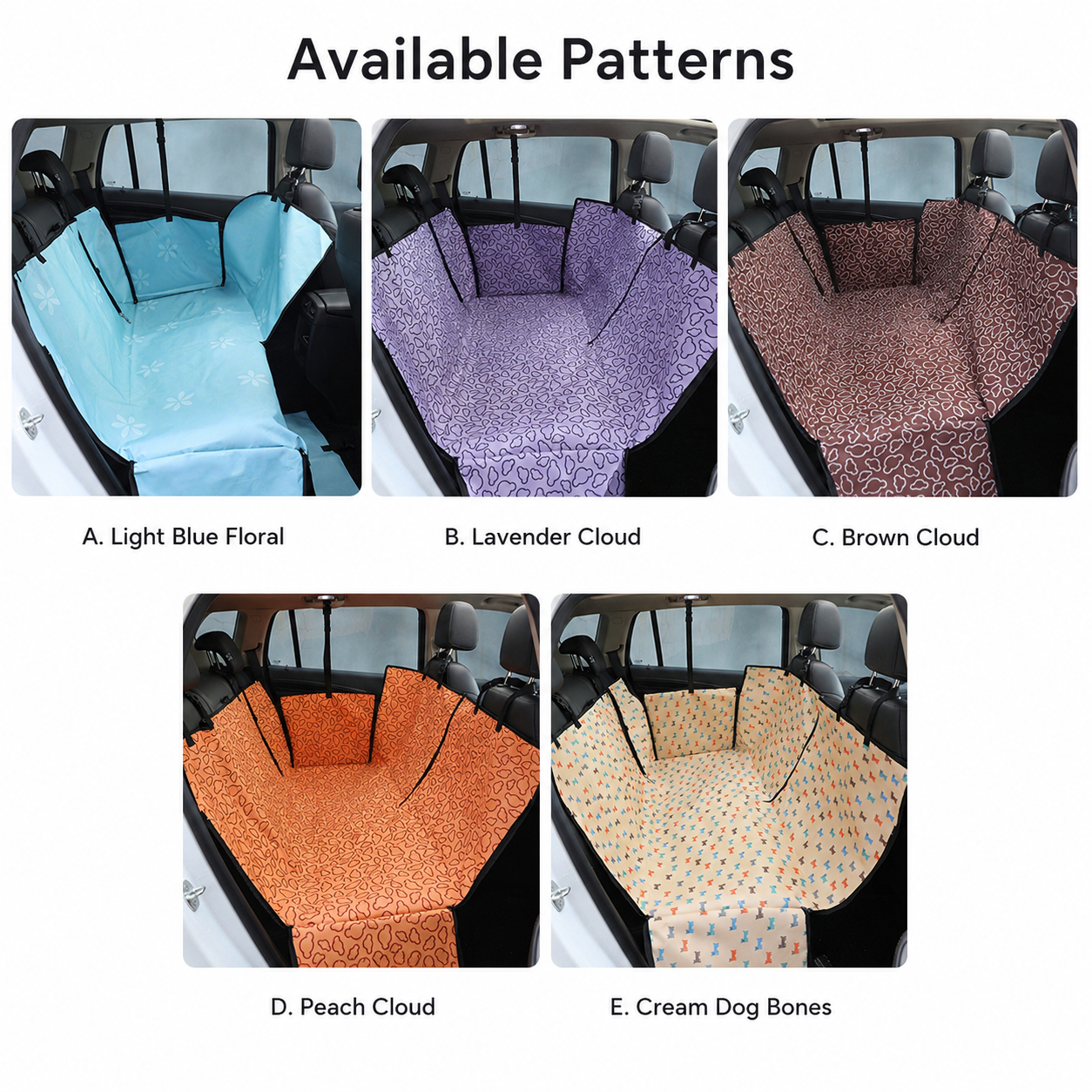 Pet Car Seat Covers