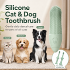 Silicone Cat And Dog Toothbrush