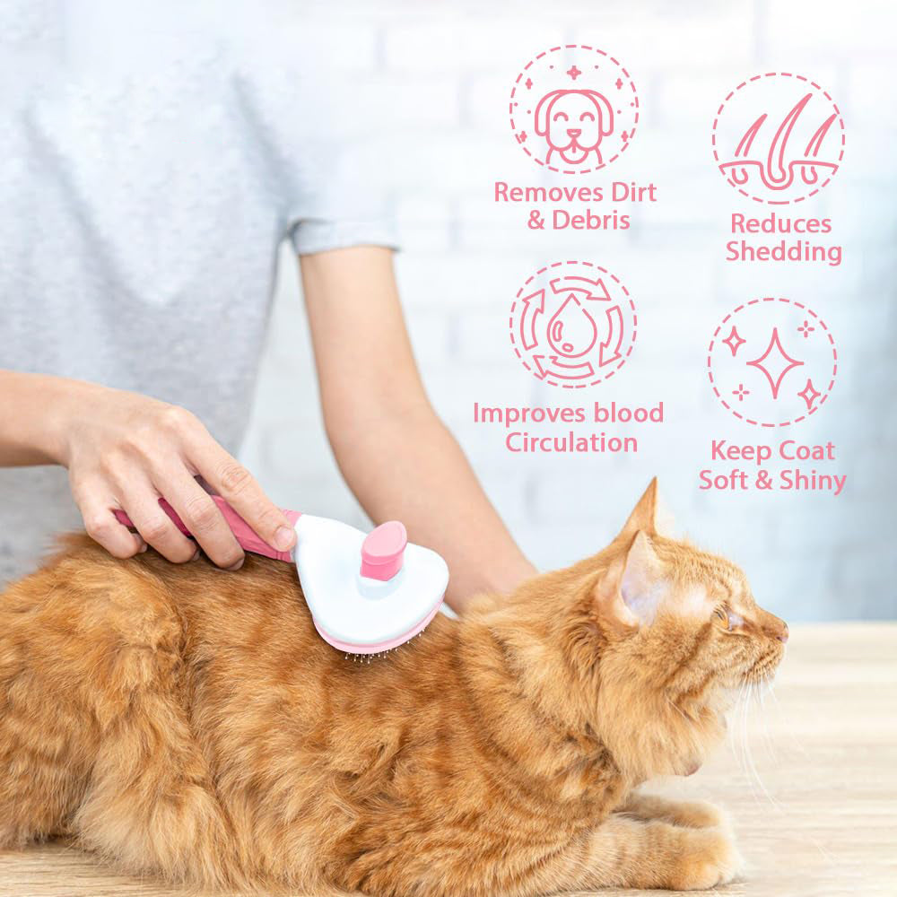 Pet Self Cleaning Comb