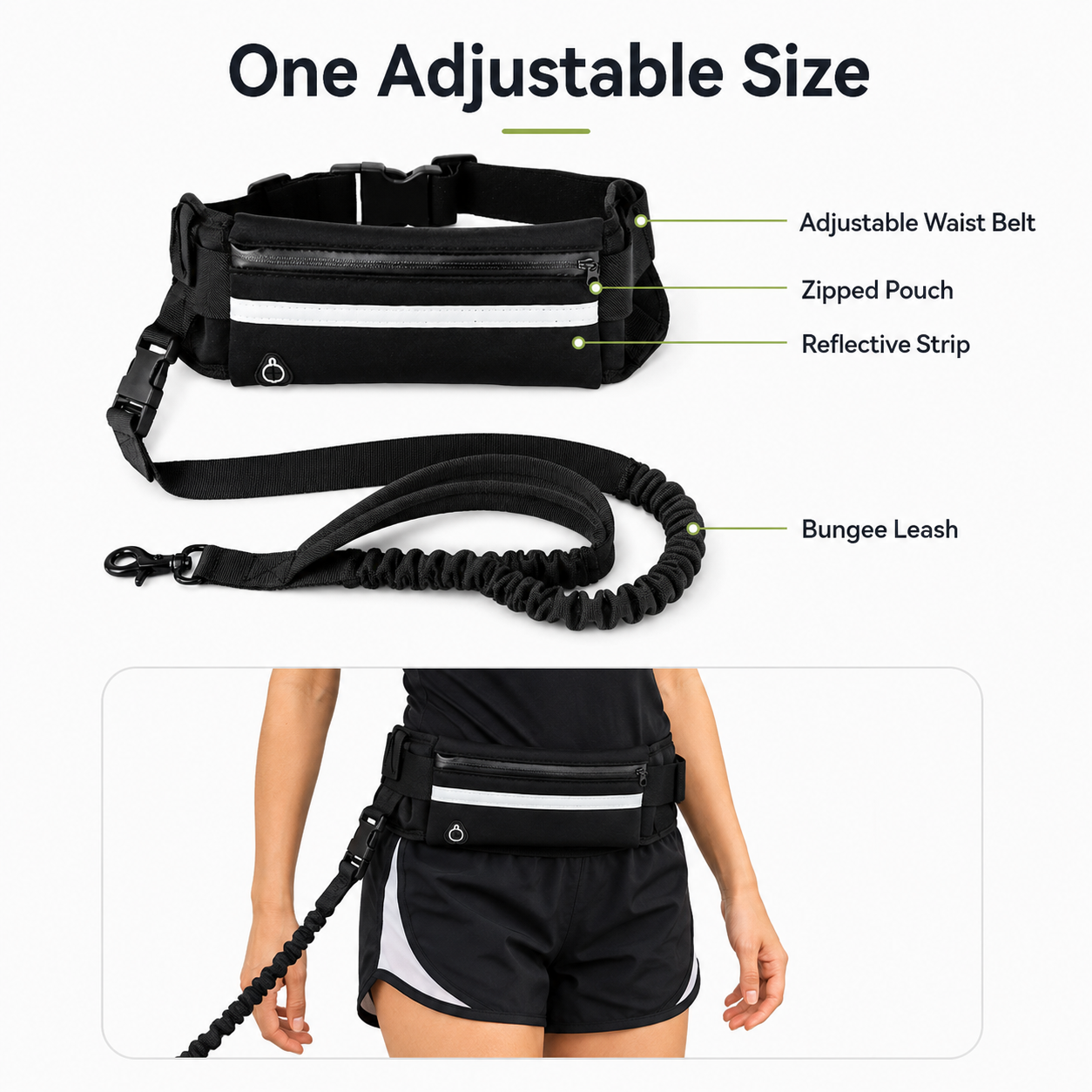 Hands Free Dog Walking Belt