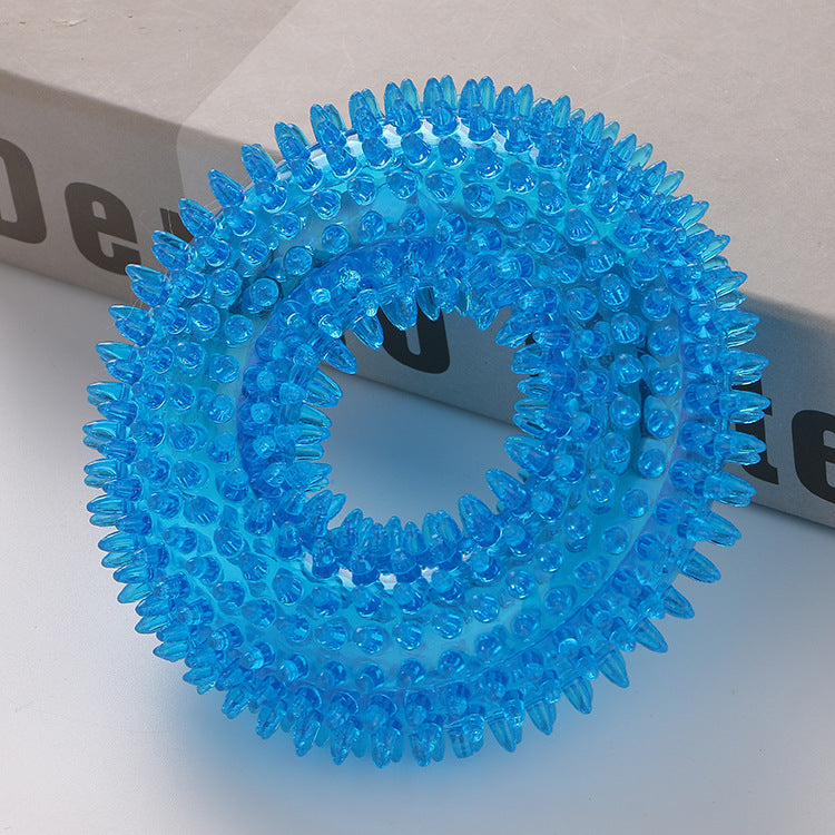 Spikey Squeaky Dog Ball