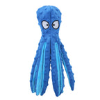 Squeaky Crinkly Octopus Dog Toy